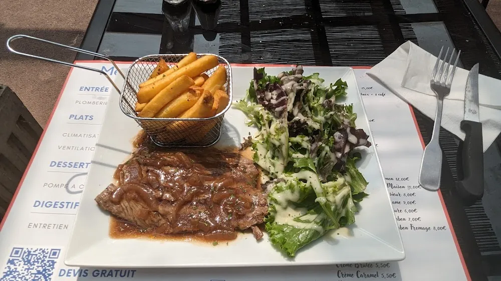 Bavette À L'échalote Frites